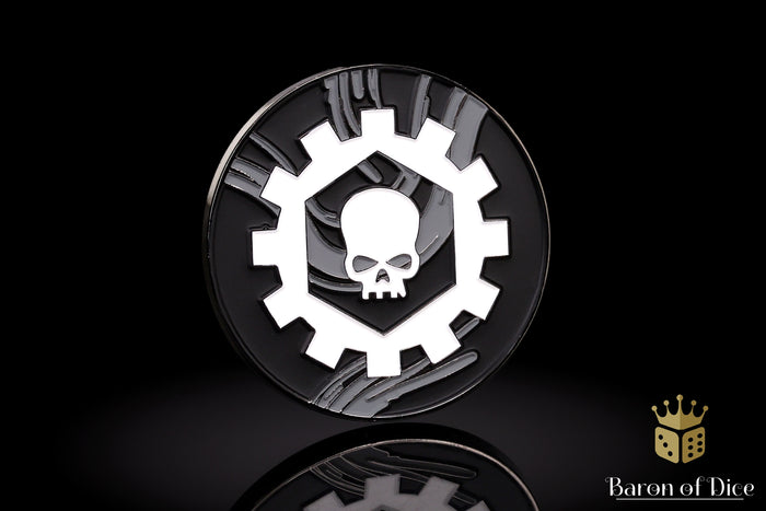 Iron Cog | Wargaming & Datasheet Box | Baron's Coin™ Compatible