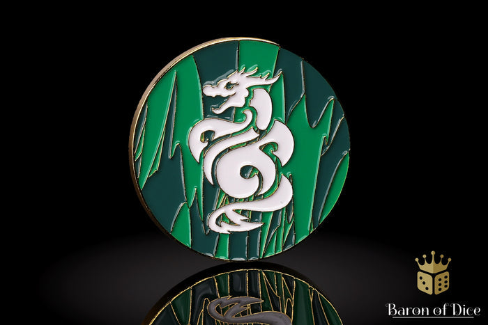 Jade Dragon | Metal Combat Gauge | Baron Coin™ Compatible