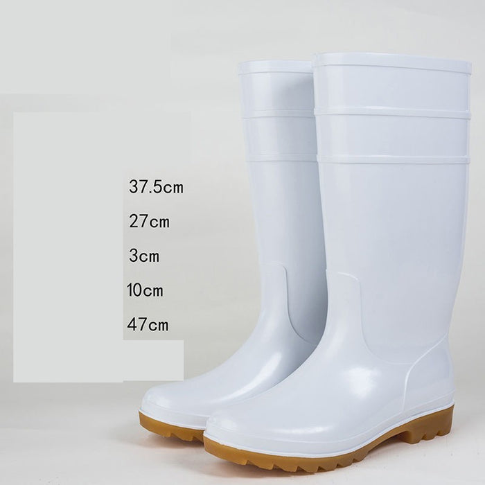 Labor Protection High And Low Drum Water Shoes Are Anti-skid And Wear-resistant