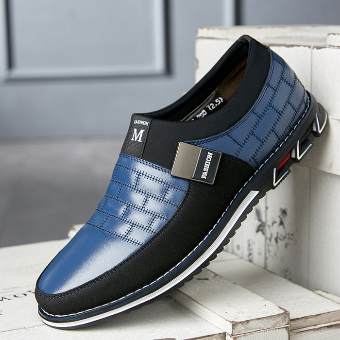 Large Size Leather Shoes Men New Casual Leather Shoes Men - Livefree