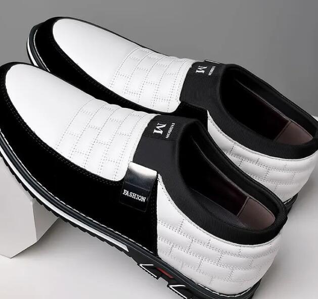 Large Size Leather Shoes Men New Casual Leather Shoes Men - Livefree