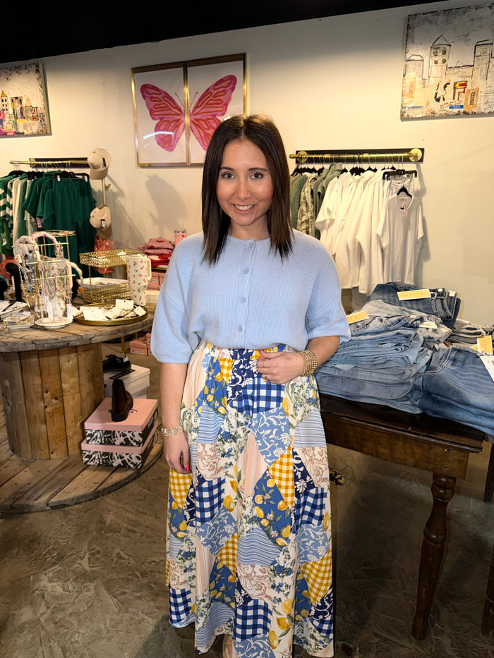 Lemon Mix Skirt
