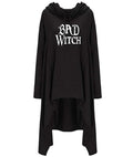 Letter Letters Print Hoodies For Women Long Irregular Sweatshirts Hoodies - Livefree