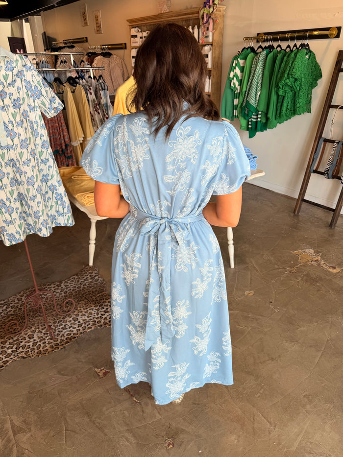 Light Denim Chambray Dress
