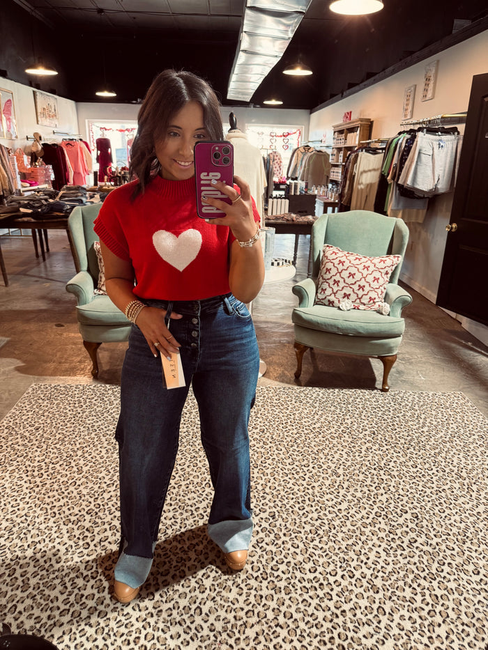 Long Cuffed Risen Jean