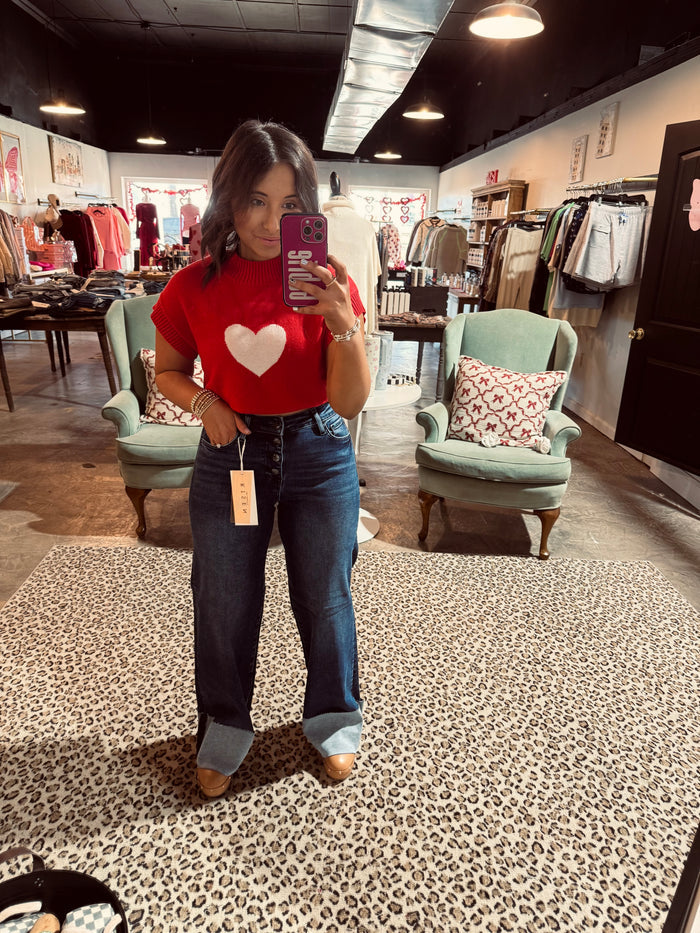 Long Cuffed Risen Jean