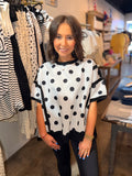 Loose Fit Polka Dot Top