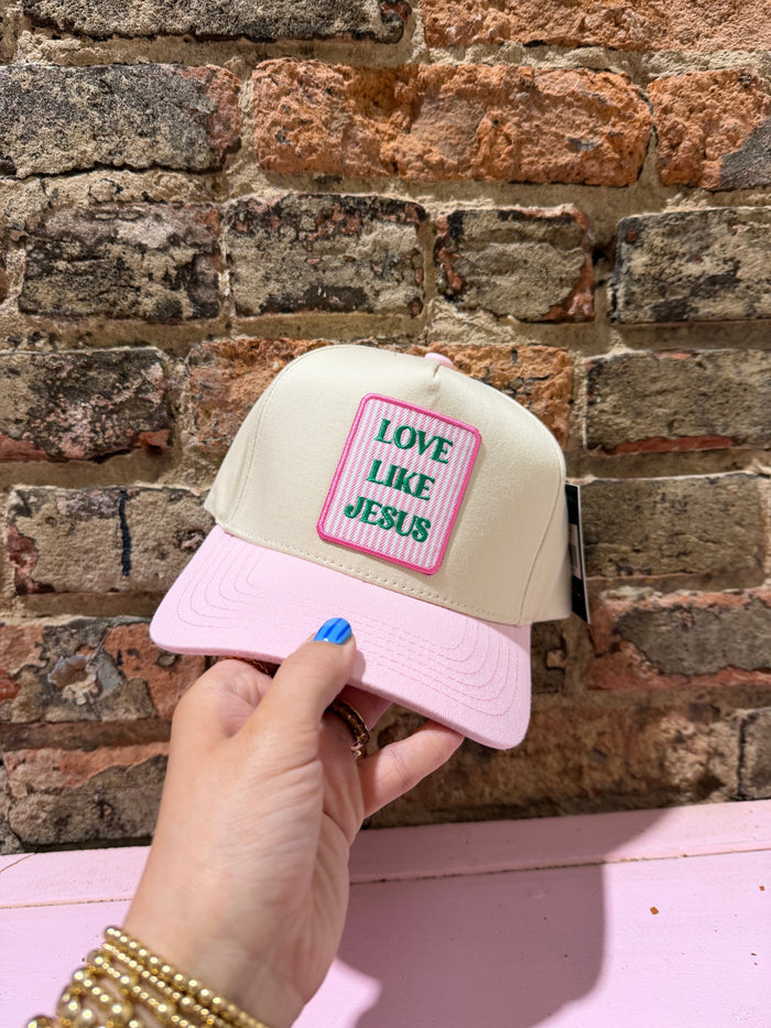 Love Like Jesus Patch Hat
