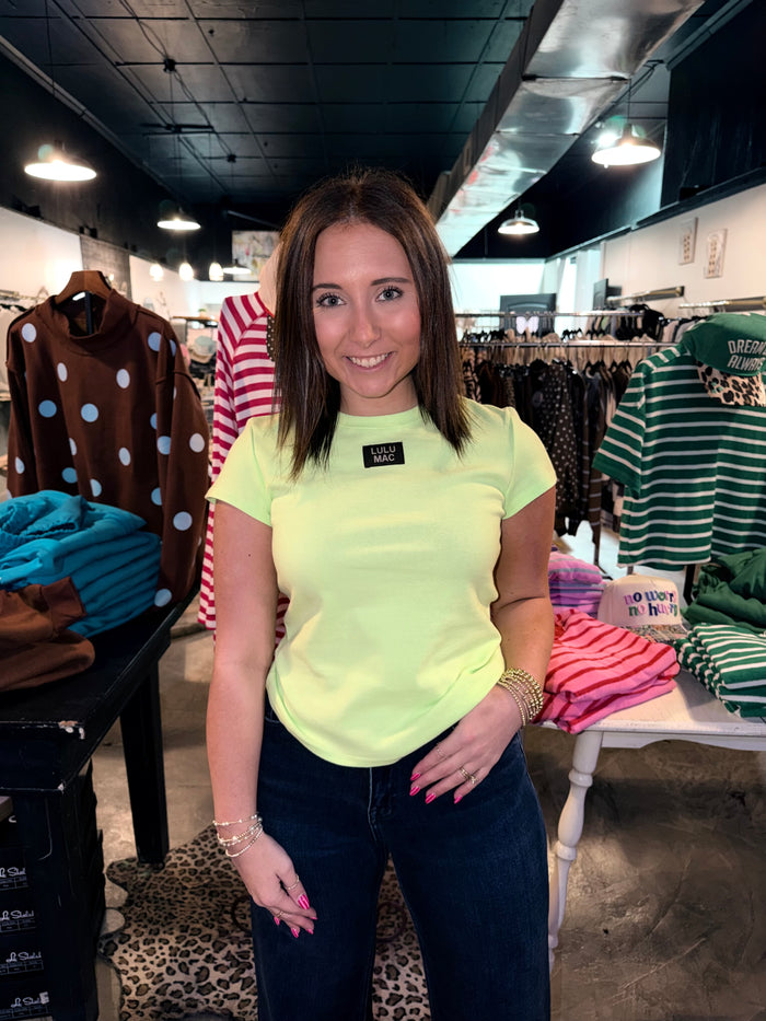 Lulu Mac Solid Baby Tees