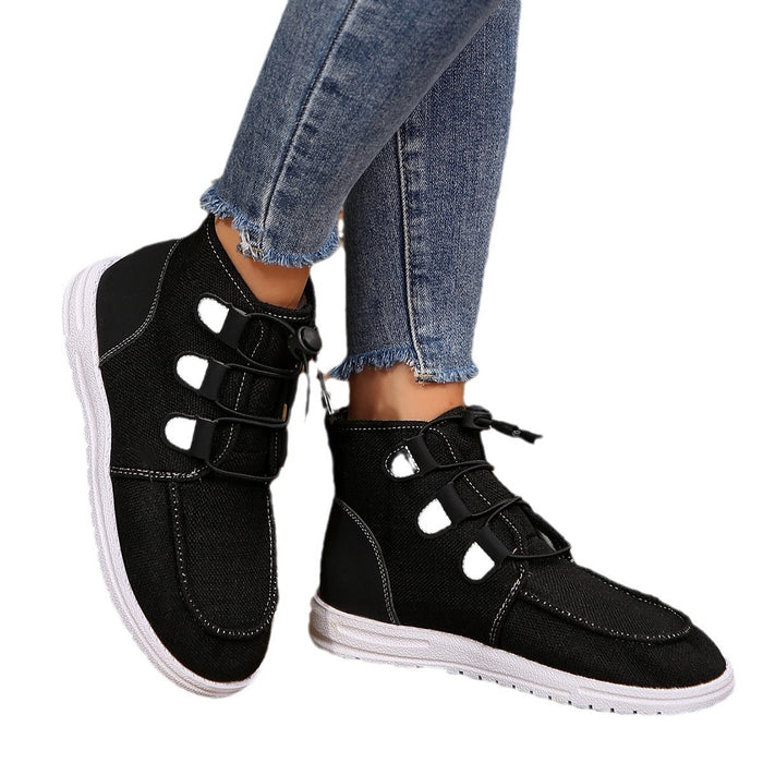 Martin Boots Thick Bottom Fleece-lined Fashion Ladies - Livefree