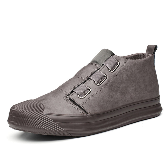 Mens Casual Leather Footwear Shoes - Livefree