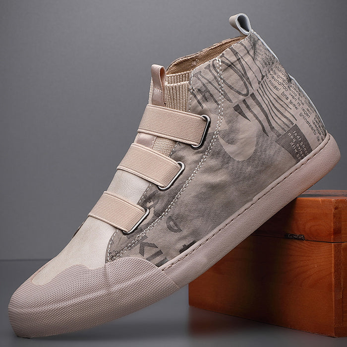 Men's High-top Camouflage Canvas Shoes Youth Fashion Casual Shoes - Livefree