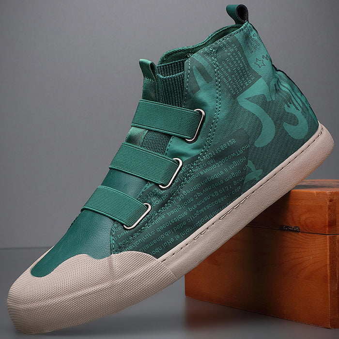 Men's High-top Camouflage Canvas Shoes Youth Fashion Casual Shoes - Livefree