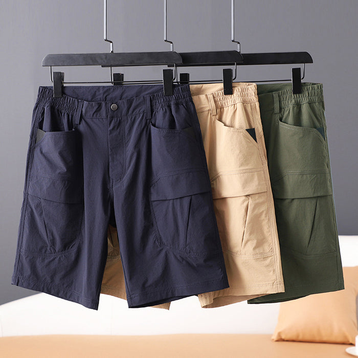 Men's Summer Leisure Cargo Big Pocket Shorts - Livefree