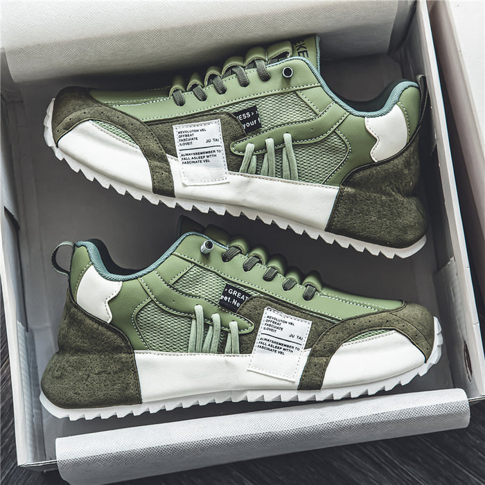 Mesh Breathable All-match Sports Running Platform Height Increasing Casual Old Shoes