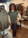 Mist Green Sweater Vest