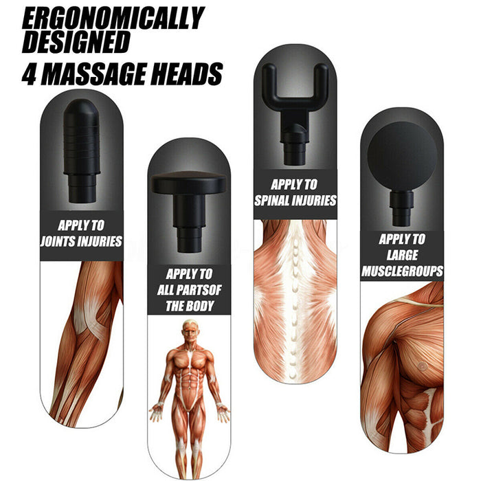Muscle Massage Gun Therapy Massage Gun Massager - shop.livefree.co.uk