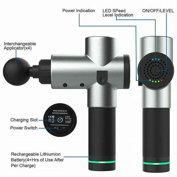 Muscle Massage Gun Therapy Massage Gun Massager - shop.livefree.co.uk