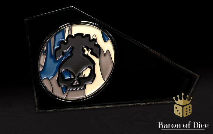Necromantic Skeleton | Metal Combat Gauge | Baron Coin™ Compatible