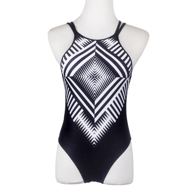 New Arrival Women Geometric Bandage Swimsuit - shop.livefree.co.uk