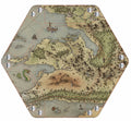 Old World Map | Premium Dice Tray