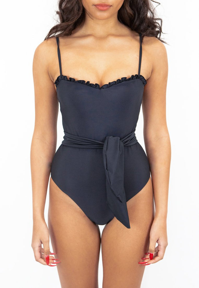 Olympia One-piece Swimsuit - black - shop.livefree.co.uk