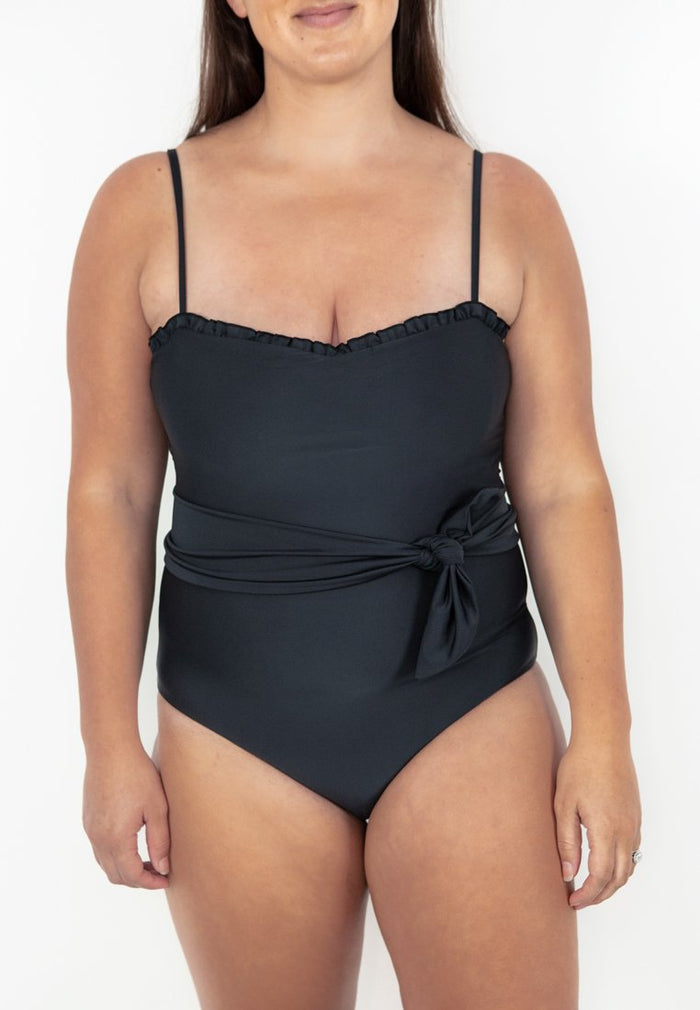 Olympia One-piece Swimsuit - black - shop.livefree.co.uk