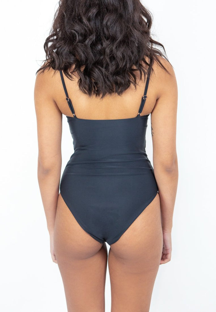 Olympia One-piece Swimsuit - black - shop.livefree.co.uk