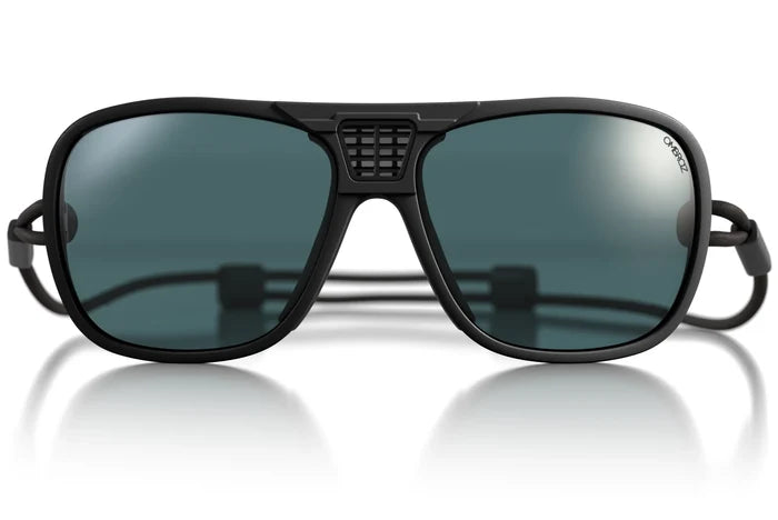 Ombraz Nose Pad Riser on Leggero sunglasses – nose bridge close-up