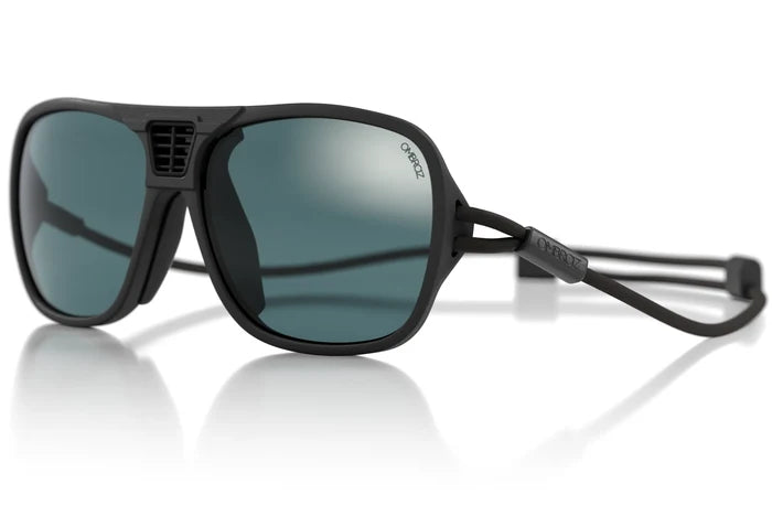 Ombraz Nose Pad Riser on Leggero sunglasses – angled view