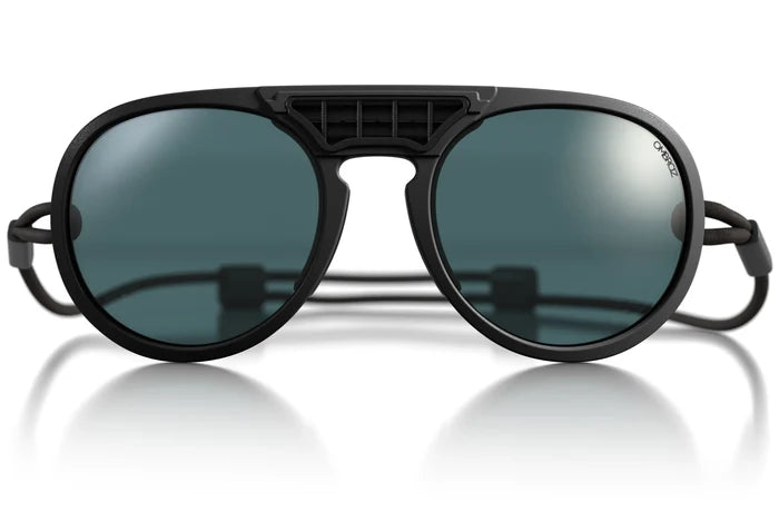 Ombraz Nose Pad Riser on Dolomite sunglasses – nose bridge close-up