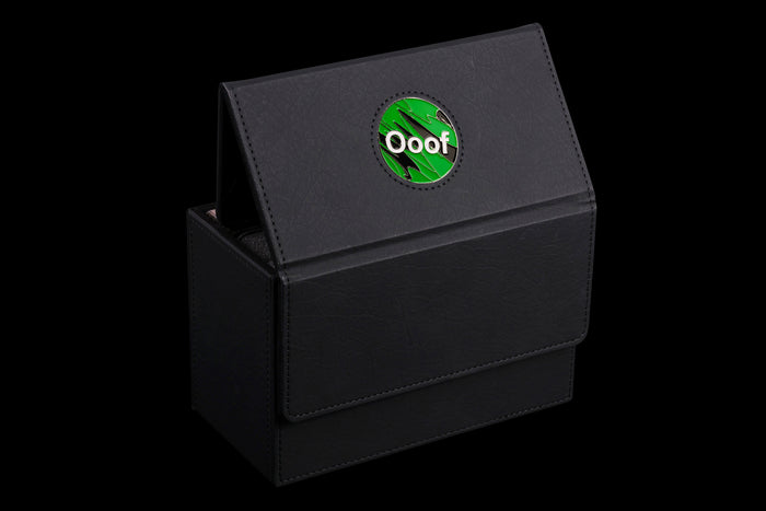 Ooof | Green | Wargaming & Datasheet Box | Baron's Coin™ Compatible