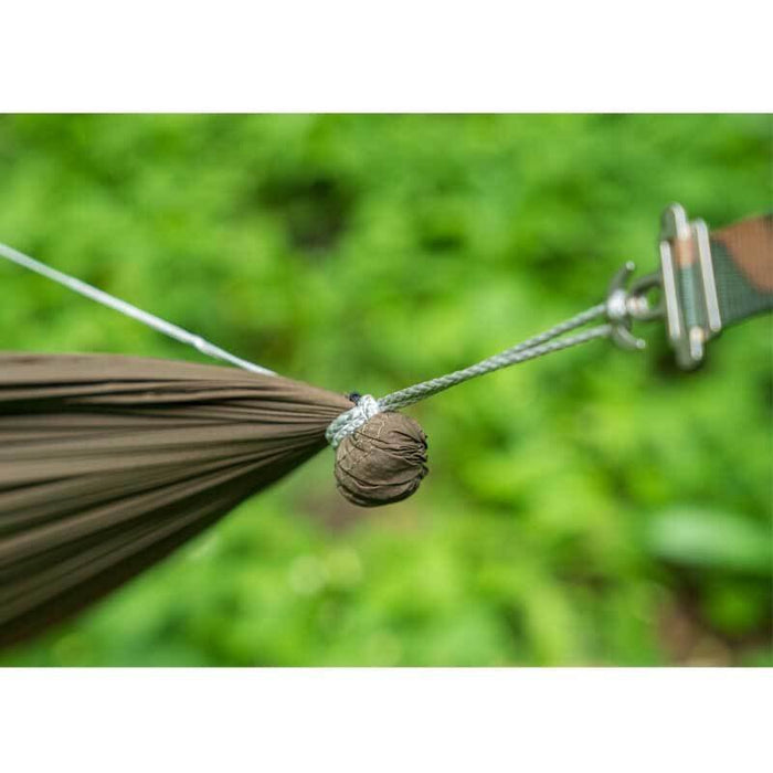 Outdoorline Orinoco ultralight hammock – suspension hardware detail