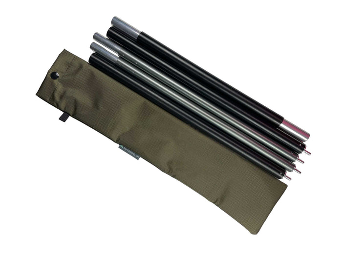 Outdoorline Pole Bag – olive bag holding tent poles
