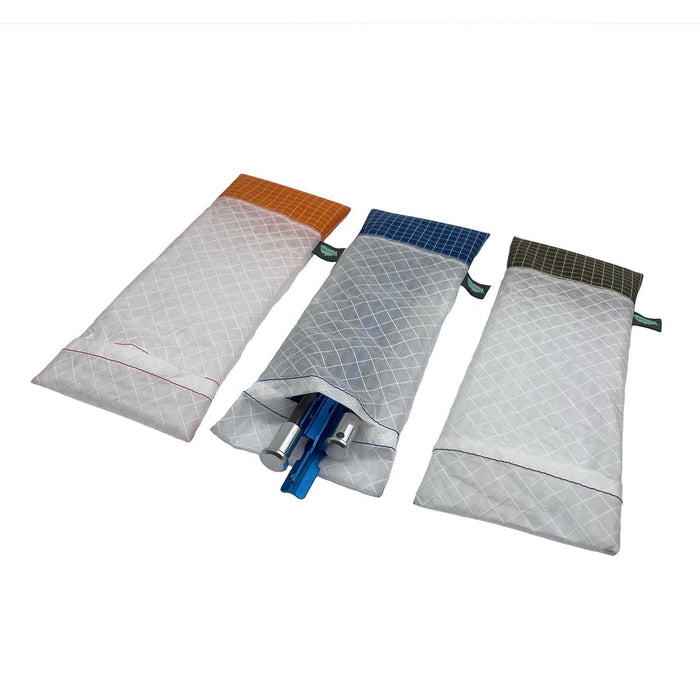 Outdoorline Stake Bag TX50 Ultra – grey and blue bags with stakes