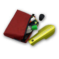 Outdoorline Toiletry Pouch Ecopak – open, filled with toiletries