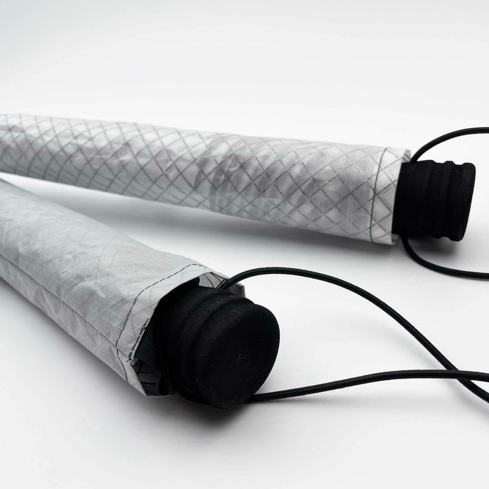 Outdoorline Ultralight Umbrella Sleeve TX Ultra – grey sleeve, drawcord end detail