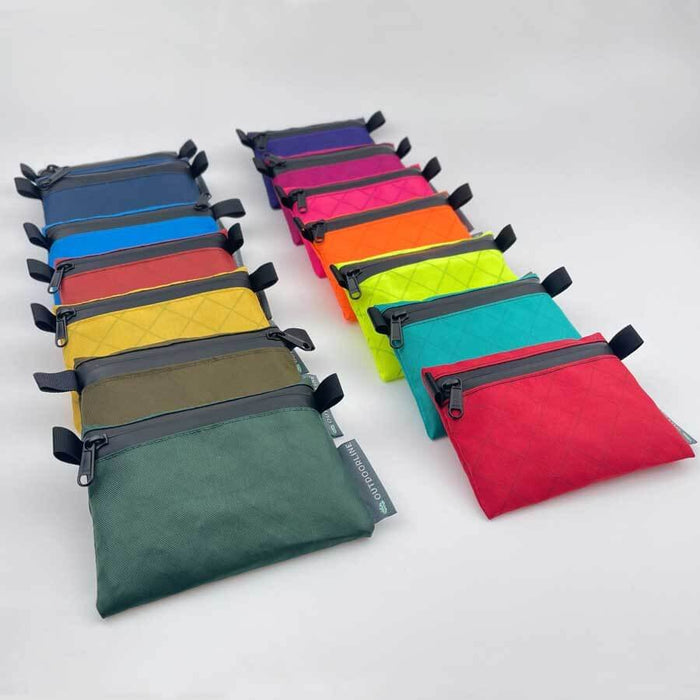 Outdoorline Ultralight Wallet Ecopak – full colour range lined up