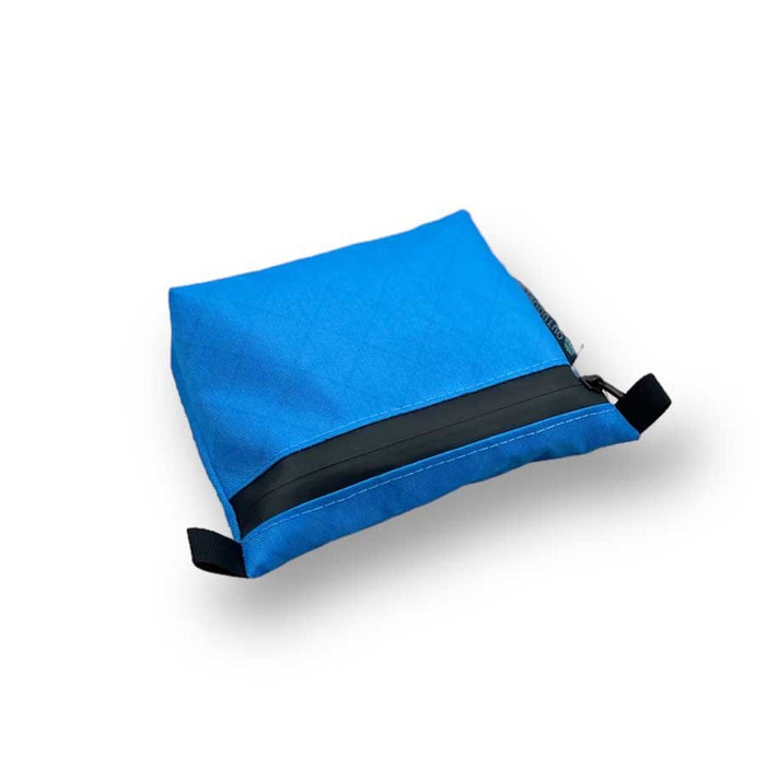 Outdoorline Zipper Pouch Small Ecopak – blue pouch, studio view