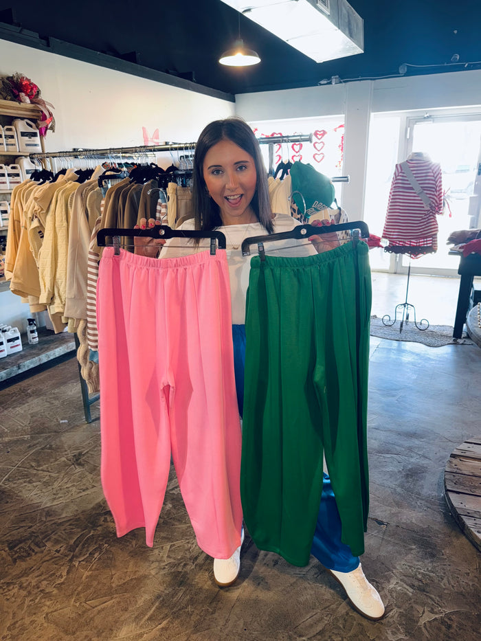 Oversized Barrel Mid Rise Sweatpants