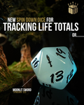 Oversized D20 Spindown | The Known World - Set of 6