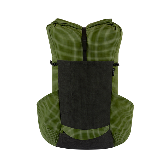 Pa’lante Desert Pack – Pine Gridstop Black, front view