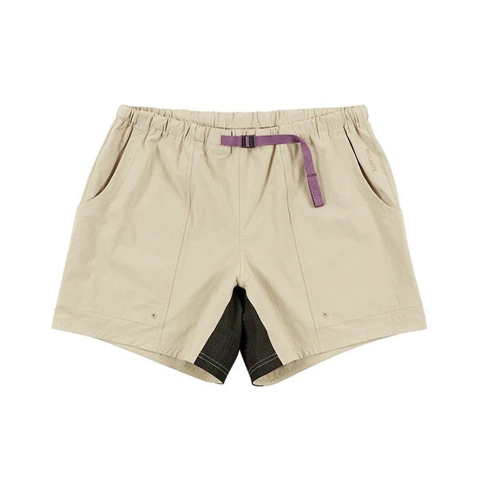 Pa’lante Hiking Shorts – tan, front view