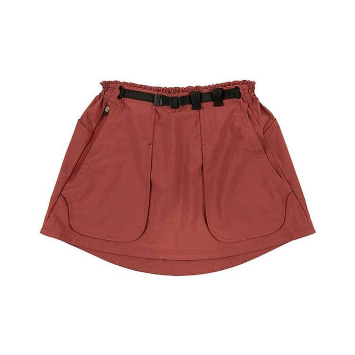 Pa’lante Hiking Skirt – rust, front view