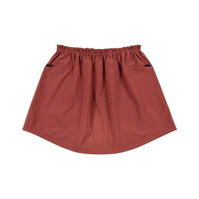 Pa’lante Hiking Skirt – rust, back view
