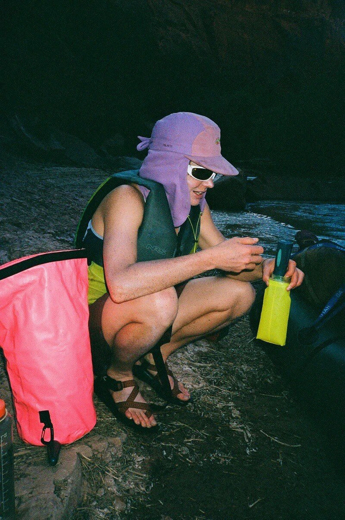 Pa’lante Sun Hat – worn by the water