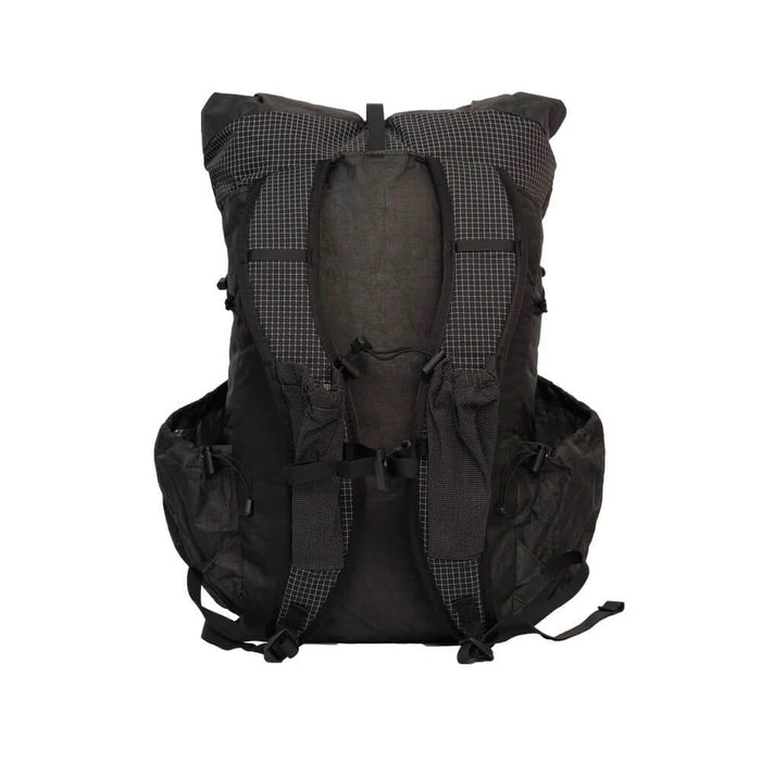 Pa’lante Ultralight – black, rear pocket detail