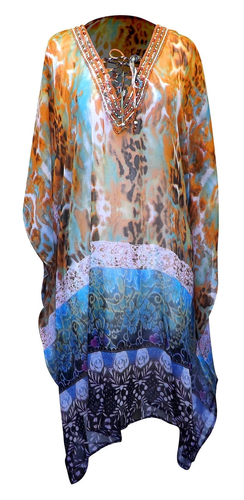 Large / Leopard Orange