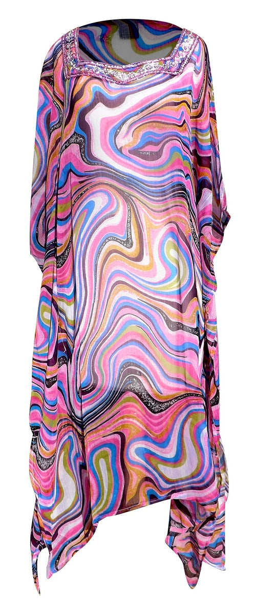 Large / Swirl Pink