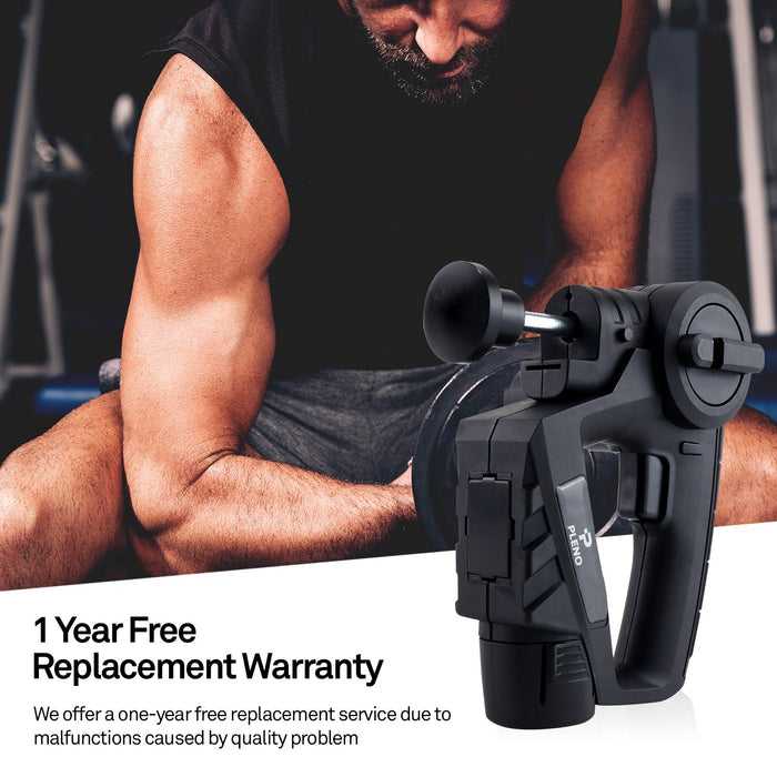 Pleno Massage Gun-Handheld Deep Tissue Therapy Massager (M2.0) - shop.livefree.co.uk